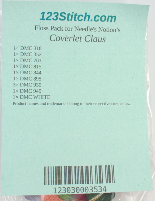 Floss Pack for "Coverlet Claus"