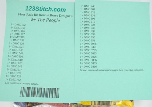 Floss Pack for "We The People"