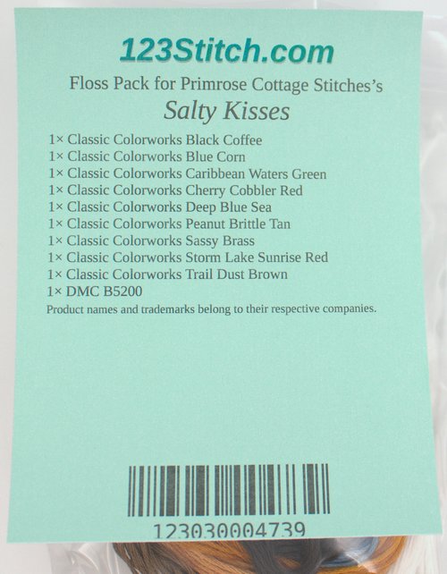 Floss Pack for "Salty Kisses"