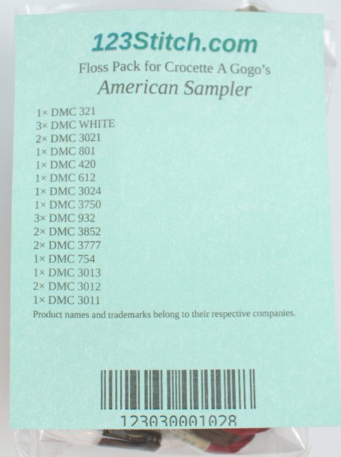 Floss Pack for "American Sampler "