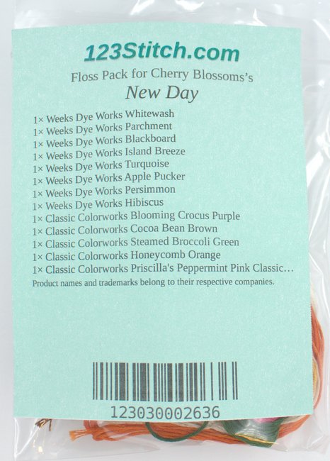 Floss Pack for "New Day"