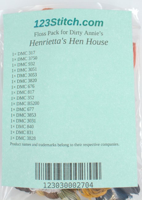 Floss Pack for "Henrietta