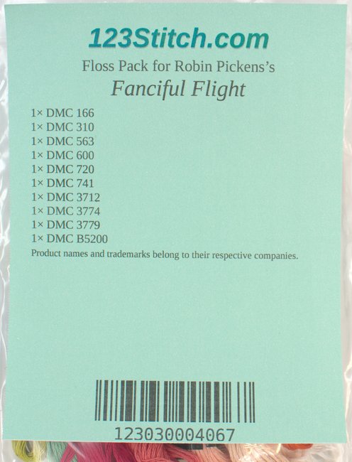 Floss Pack for "Fanciful Flight"
