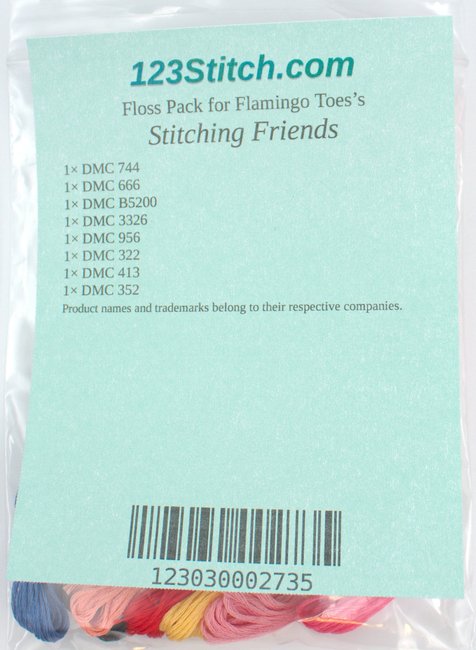 Floss Pack for "Stitching Friends"