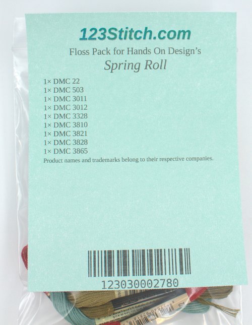 Floss Pack for "Spring Roll"