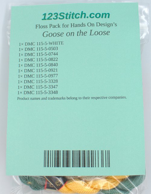 Floss Pack for "Goose on the Loose"