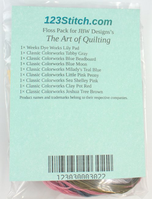 Floss Pack for "The Art of Quilting"