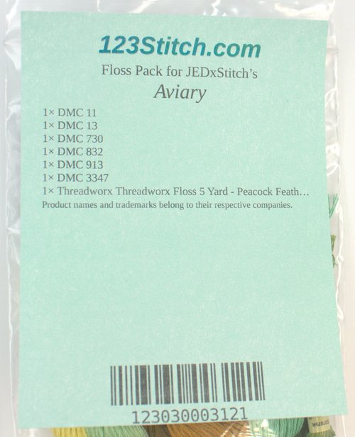 Floss Pack for "Aviary"