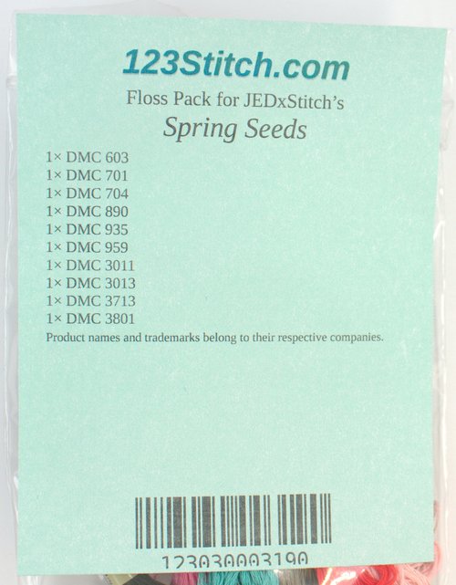 Floss Pack for "Spring Seeds"