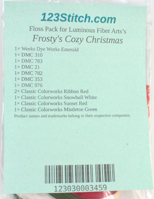 Floss Pack for "Frosty