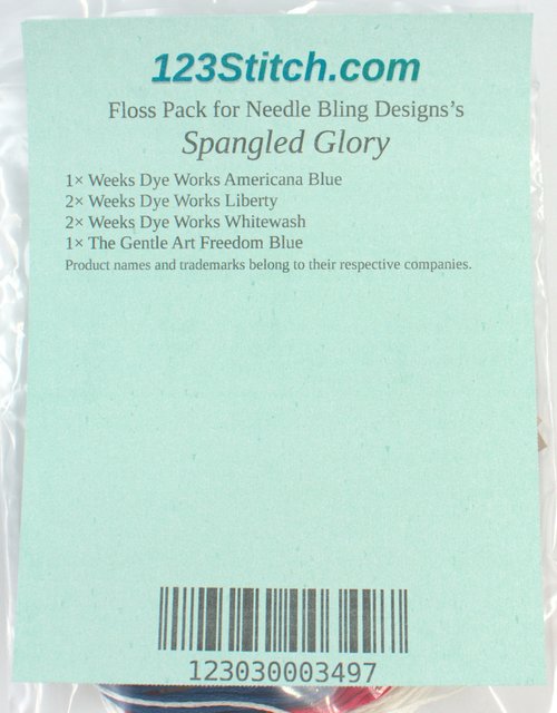 Floss Pack for "Spangled Glory"