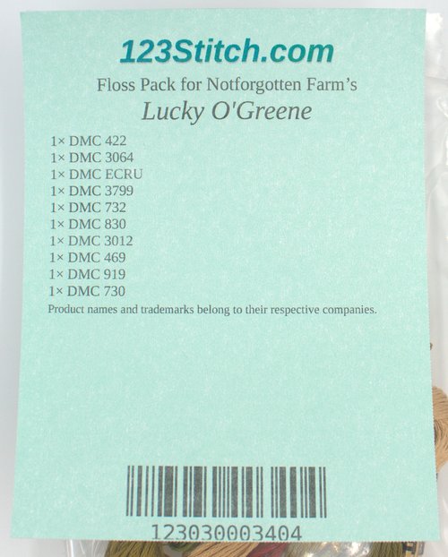 Floss Pack for "Lucky O
