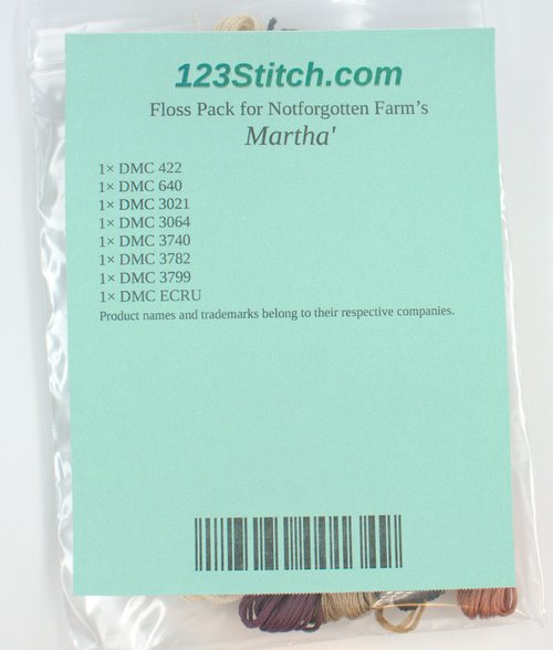 Floss Pack for "Martha