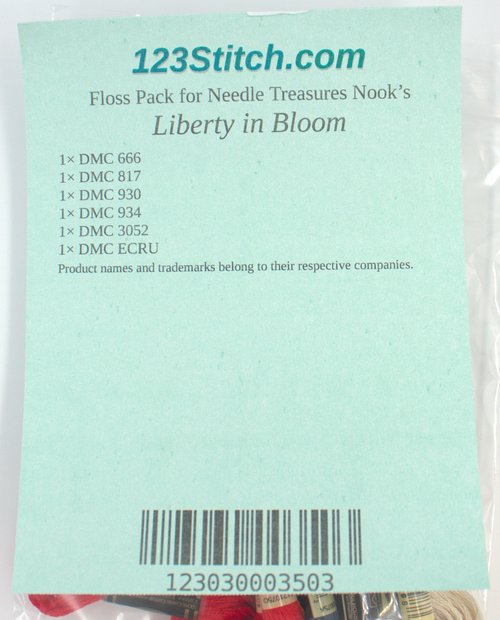 Floss Pack for "Liberty in Bloom"