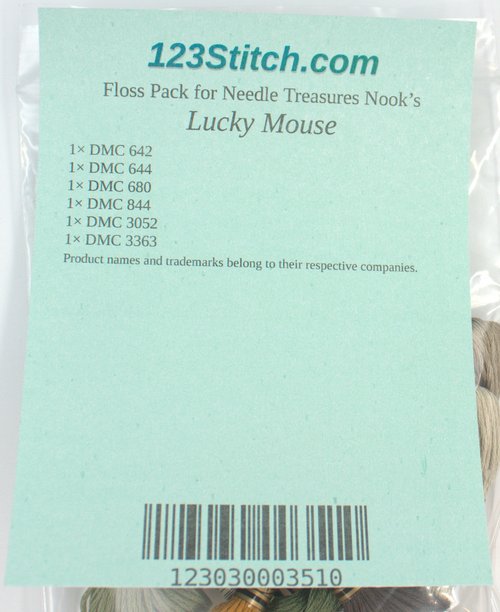 Floss Pack for "Lucky Mouse"