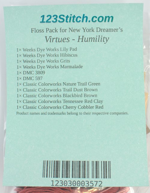 Floss Pack for "Virtues - Humility"