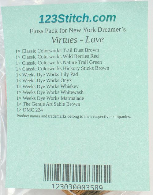 Floss Pack for "Virtues - Love"
