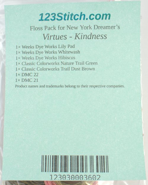 Floss Pack for "Virtues - Kindness"
