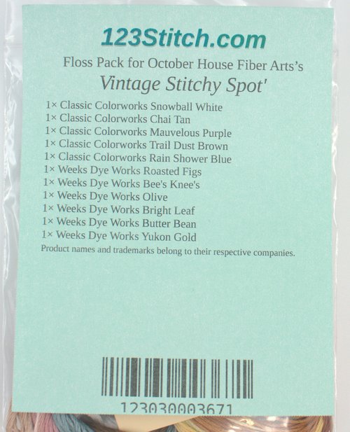 Floss Pack for "Vintage Stitchy Spot