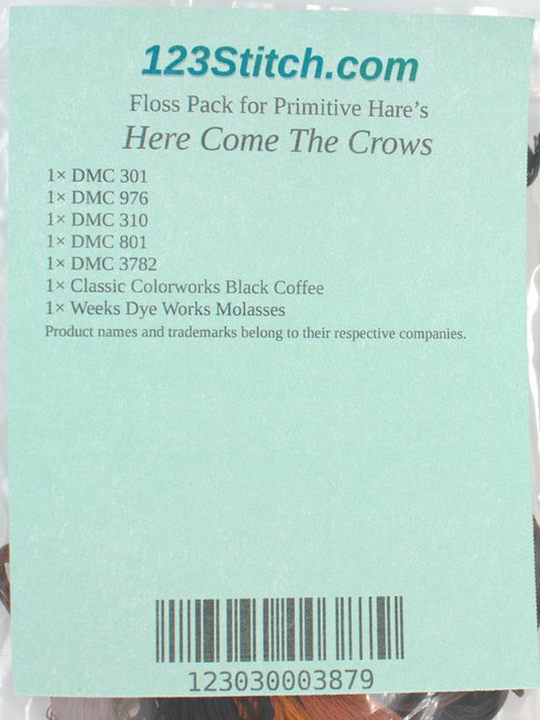 Floss Pack for "Here Come The Crows"
