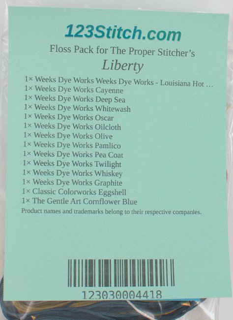 Floss Pack for "Liberty"