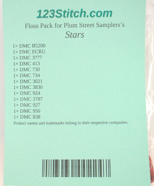 Floss Pack for "Stars"
