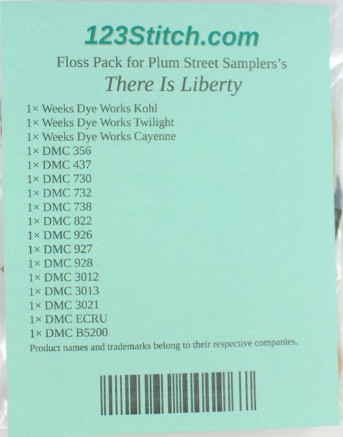 Floss Pack for "There Is Liberty"