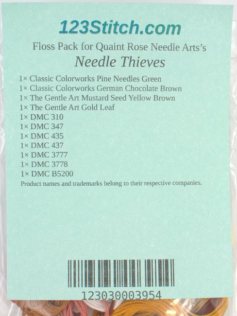Floss Pack for "Needle Thieves"