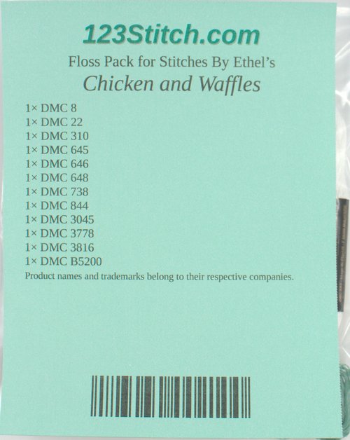 Floss Pack for "Chicken and Waffles"