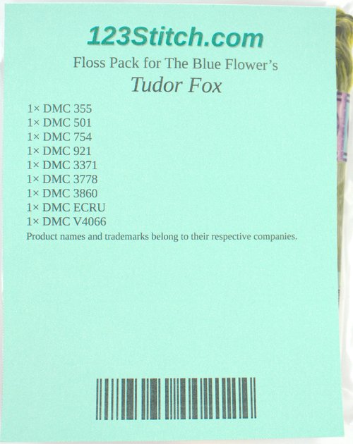 Floss Pack for "Tudor Fox"