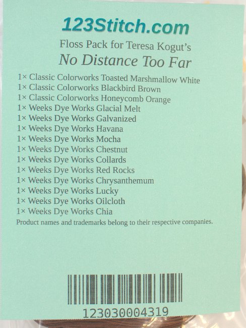 Floss Pack for "No Distance Too Far"