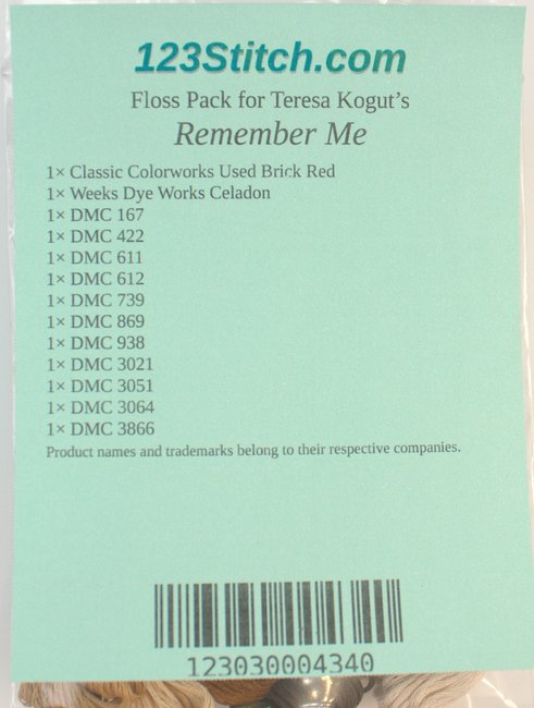 Floss Pack for "Remember Me"