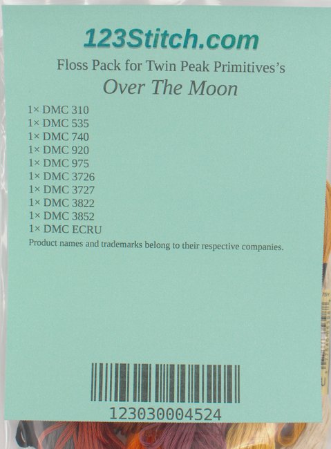 Floss Pack for "Over The Moon"