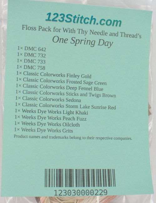 Floss Pack for "One Spring Day"