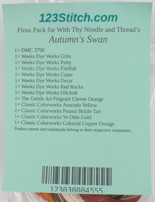 Floss Pack for "Autumn