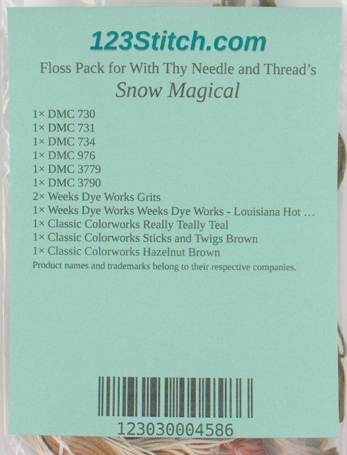 Floss Pack for "Snow Magical"