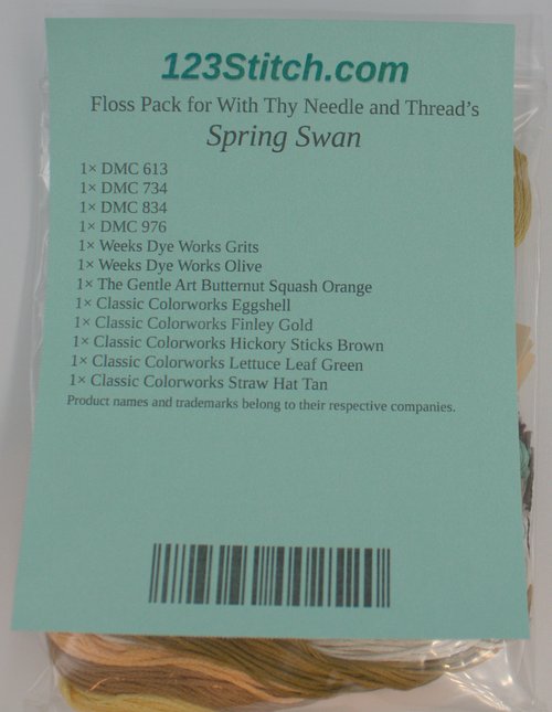 Floss Pack for "Spring Swan"