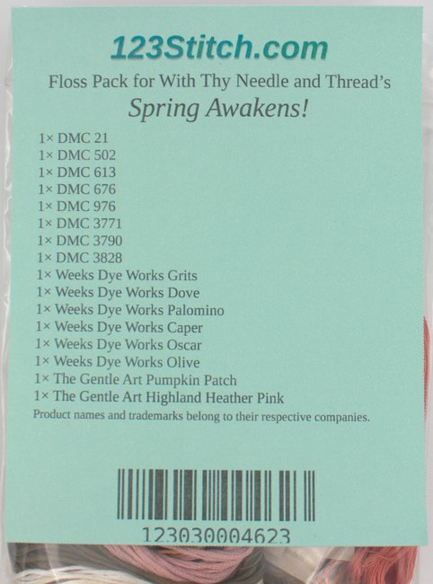 Floss Pack for "Spring Awakens!"