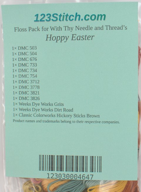 Floss Pack for "Hoppy Easter"