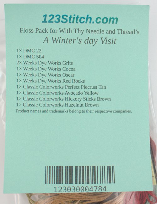 Floss Pack for "A Winter
