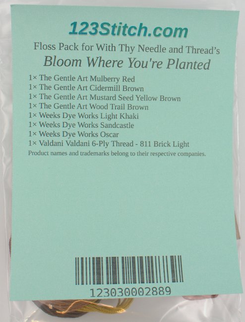 Floss Pack for "Bloom Where You