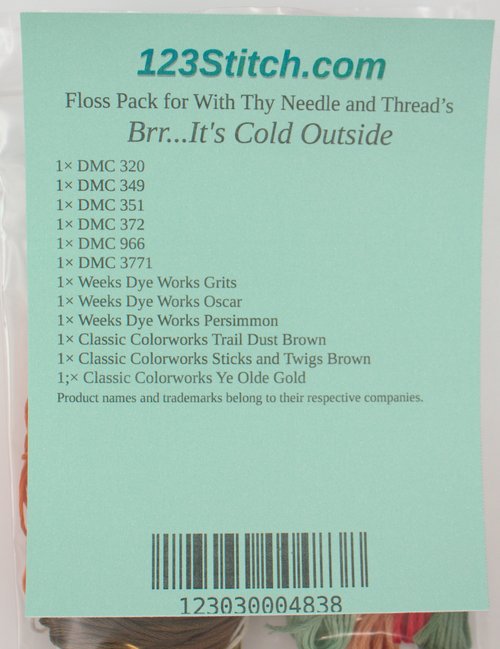 Floss Pack for "Brr...It
