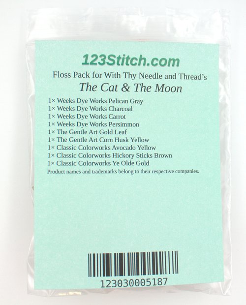 Floss Pack for "The Cat & The Moon"
