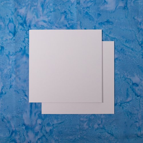 Finishing / Mounting Matboard Blanks 2pcs - 6.5x6.5