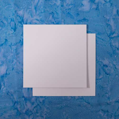 Finishing / Mounting Matboard Blanks 2pcs - 7.5x7.5