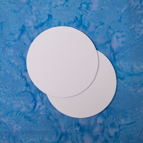 Finishing / Mounting Matboard Blanks 2pcs - 4.5" Round