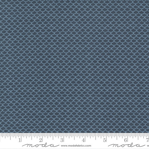 Bleu De France Indigo - Argencourt Blenders - Quilt Fabric