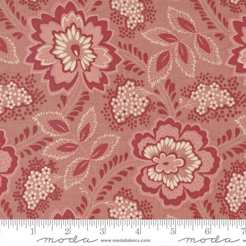 Chateau De Chantilly Clay - Orleans Florals - Quilt Fabric