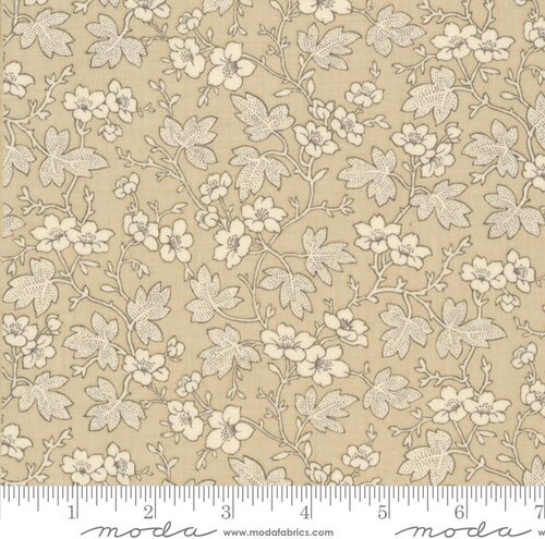 Rouenneries Trois Oyster - Quilt Fabric