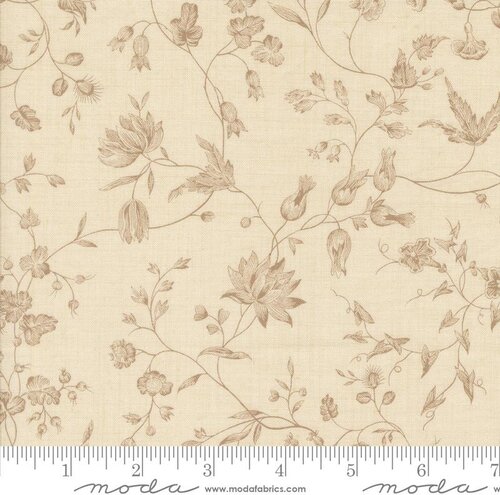 Sacre Bleu Buds - Pearl - Quilt Fabric